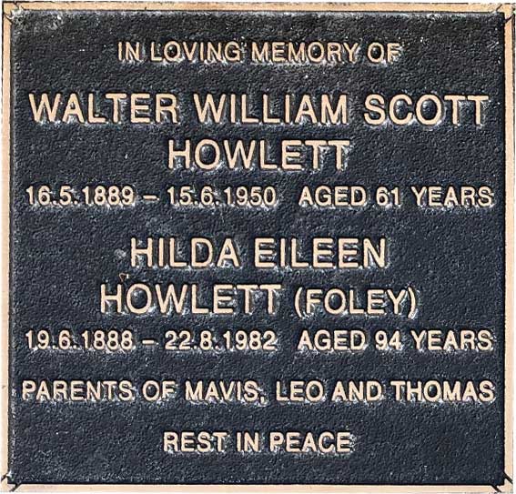 Hilda Eileen Howlett