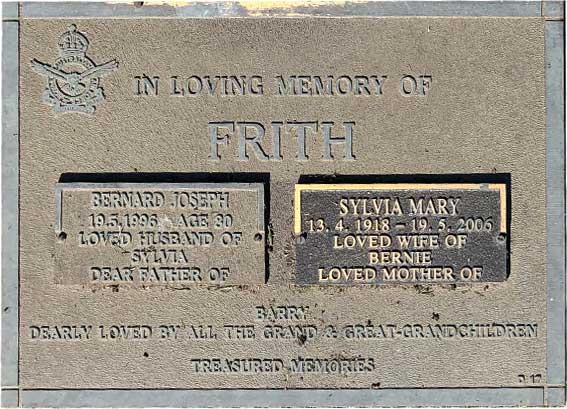 Sylvia Mary Frith