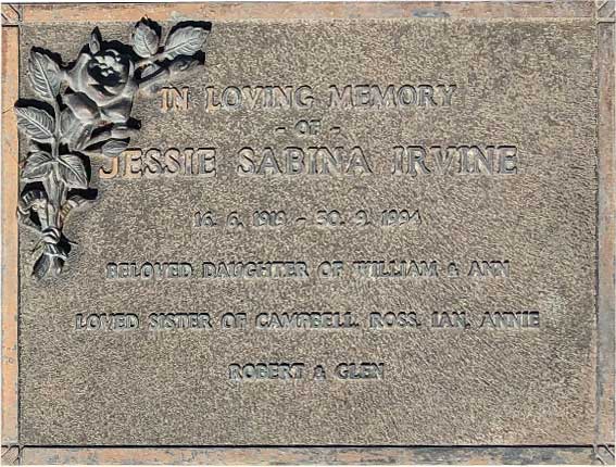Jessie Sabina Irvine