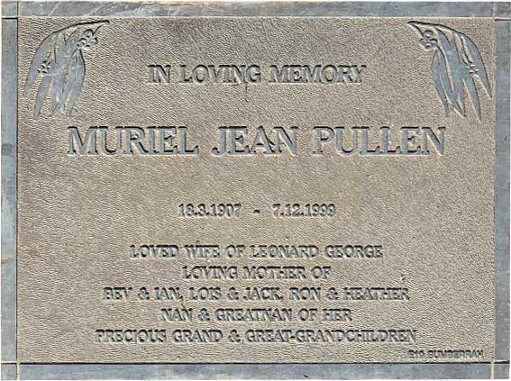 Muriel Jean Pullen