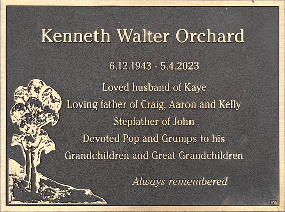 Kenneth Walter Orchard