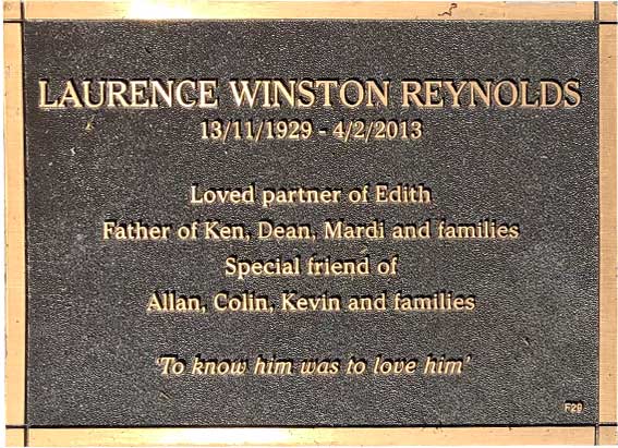 Laurence Winstone Reynolds