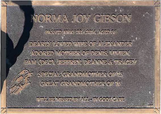 Norma Joy Gibson