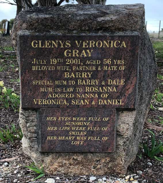 Glenys Veronica Gray