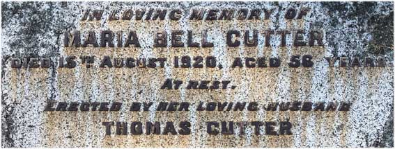 Maria Bell Cutter