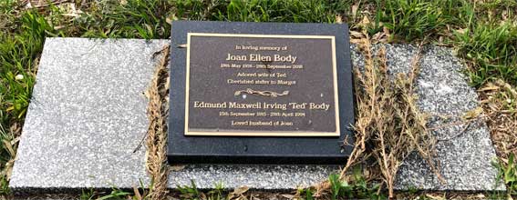 Edward Maxwell Irvine Body